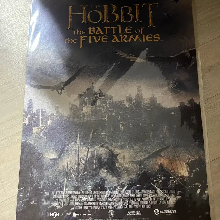 [BUNJANG] The Hobbit Trilogy CGV Re-release Poster Set (3 Types) / 호빗 트릴로지 3종 포스터 cgv