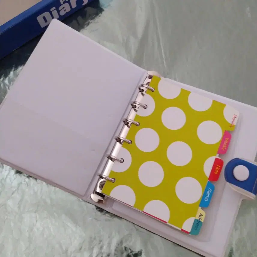 [BUNJANG] Vintage 6-Ring Diary Refill Pages with Old Pattern / 옛날 패턴 6공 다이어리 / 고전 문구 빈티지 육공 팬시 다꾸 리필 내지