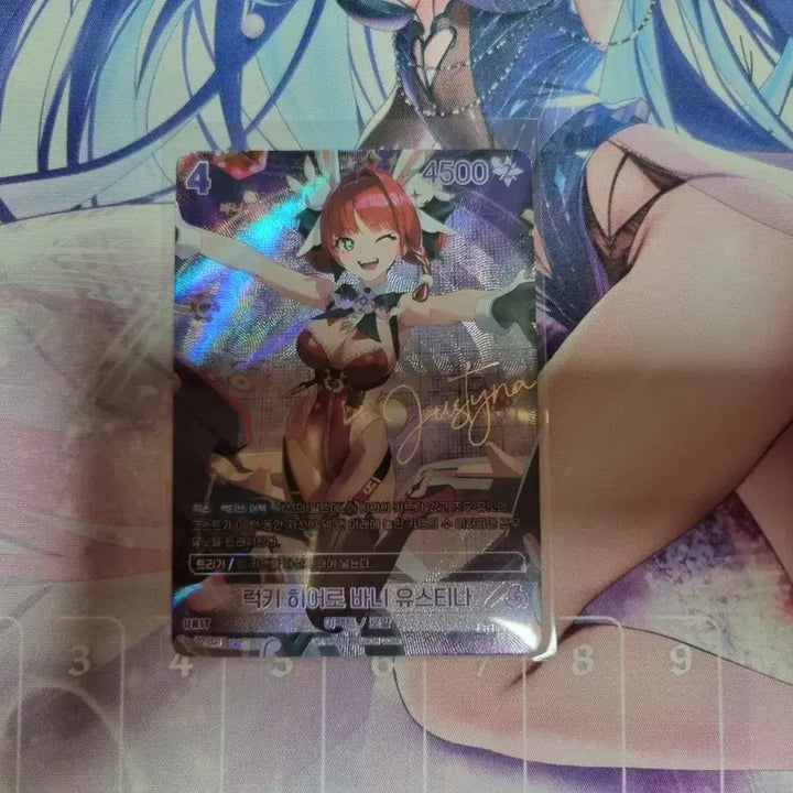 [BUNJANG] Eternal Return Lucky Hero Bunny Ustina Special Booster Pack Card / 니벨아레나 이터널리턴 럭키히어로바니유스티나(SPR)