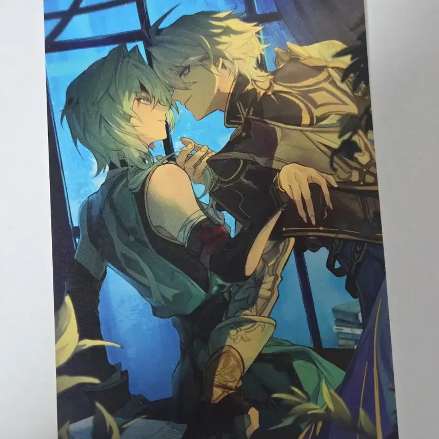 [BUNJANG] Painon X Anax Acrylic Stand &amp; Postcard Set / 파이논X아낙사 아크릴 스탠드, 엽서 판매