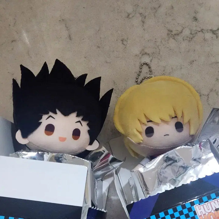 [BUNJANG] Hunter x Hunter Nui Doll Set: Kurapika, Gon / 헌터헌터 헌헌 눌셋 누이 인형 크라피카 곤