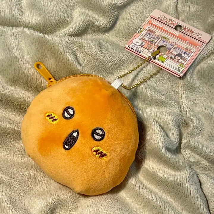 [BUNJANG] Nongdamgom Damgomi Mole Mini Pouch Keyring / 새상품) 농담곰 담곰이 두더지 말랑이 미니 파우치 키링