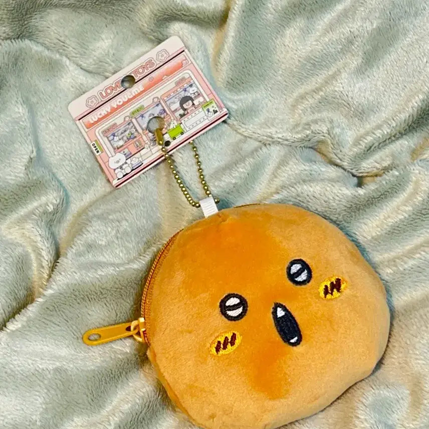 [BUNJANG] Nongdamgom Damgomi Mole Mini Pouch Keyring / 새상품) 농담곰 담곰이 두더지 말랑이 미니 파우치 키링