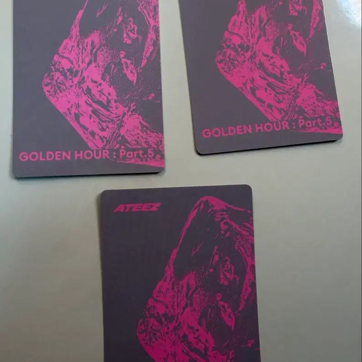 [BUNJANG] ATEEZ Photocard Bundle Set / 에이티즈 포토카드 3장 poca album