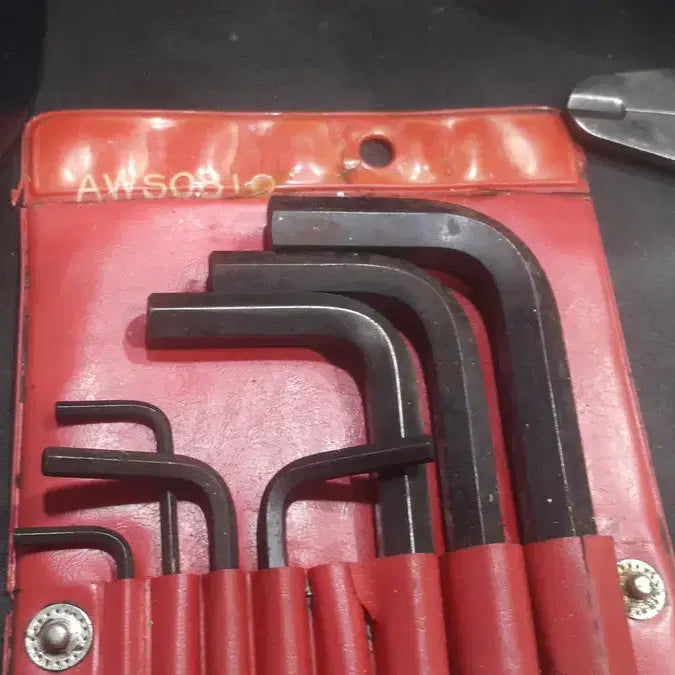 [BUNJANG] 1960s Japanese Hex Wrench Set (Missing One) / 1960 일제 육각 렌치 세트 4