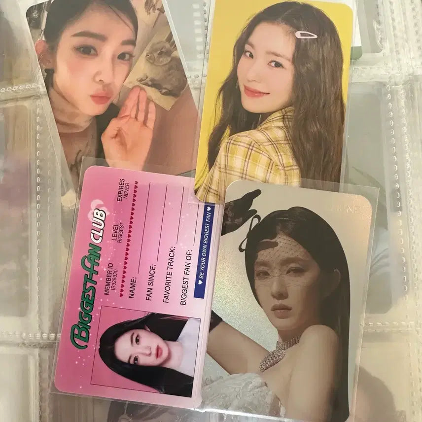[BUNJANG] Red Velvet Irene Bundle Set Photocard (4 pcs) / [판매] 레드벨벳 아이린 포토카드 4장 일괄