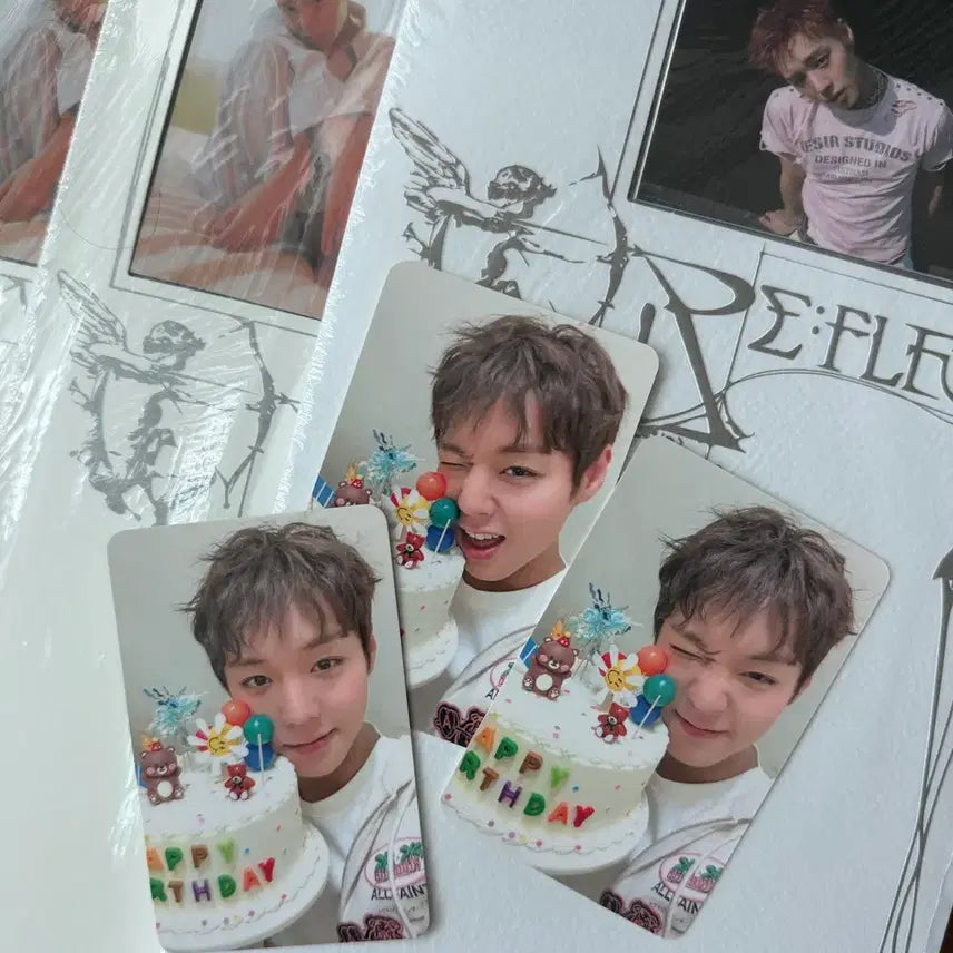 [BUNJANG] Park Ji Hoon RE:FLECT Lucky Draw Photocard Set + Sealed Album Bundle / 박지훈 RE:FLECT사웨2차 후니데이 포카3+미개봉 앨범3