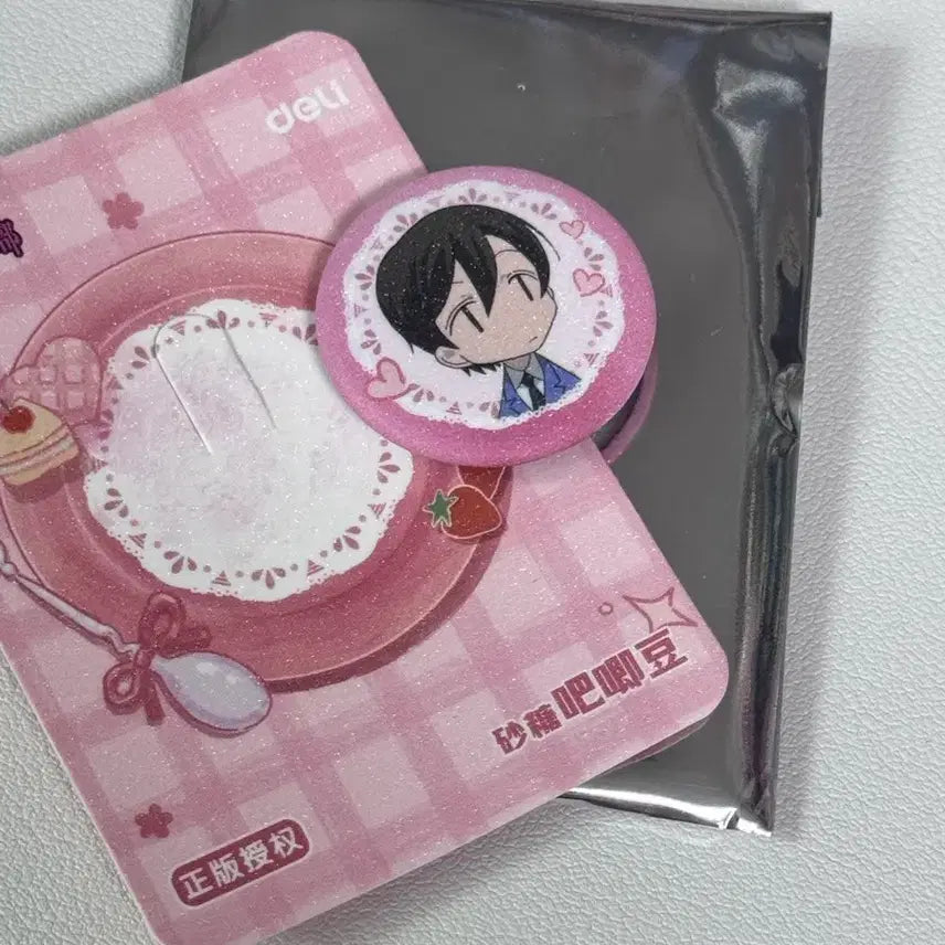 [BUNJANG] Ouran High School Host Club Haruhi Badge / 오란고교 하루리 뱃지