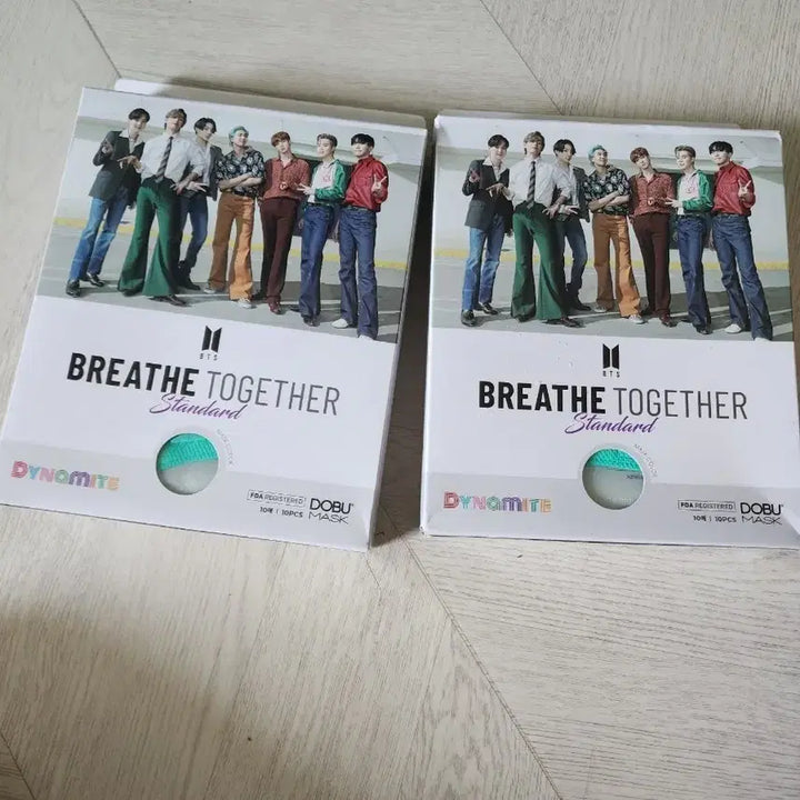 [BUNJANG] BTS Dynamite Breath Together Mask (20 Count, 2 Boxes) / BTS 다이너마이트 브레스 투게더 마스크 20개입 2box