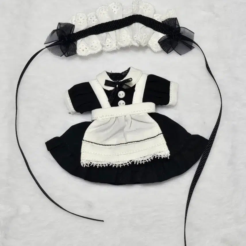 [BUNJANG] OB11 Doll Clothes Maid Outfit / 오비츠11 메이드복 OB11인형옷