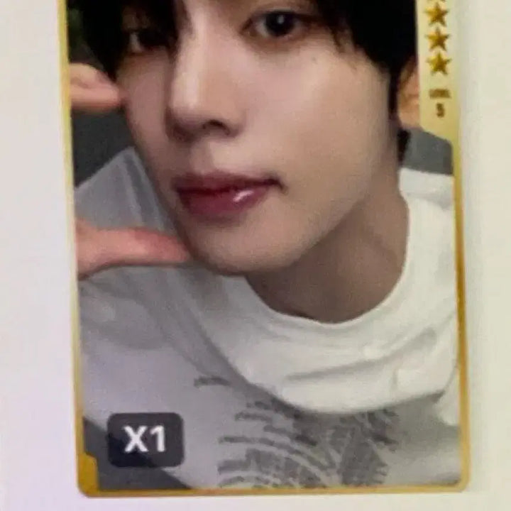 [BUNJANG] Han Yu Jin QQ Music 5 Star Photocard (Limited Edition) / and2ble 앤더블 한유진 QQ뮤직 1-5성 5장 세트