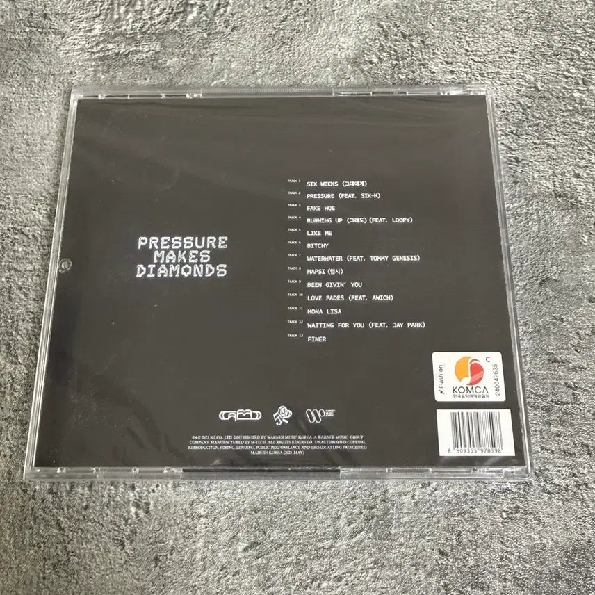 [BUNJANG] Camo Pressure Makes Diamonds CD (Sealed) / 카모 camo - Pressure Makes Diamonds CD 미개봉