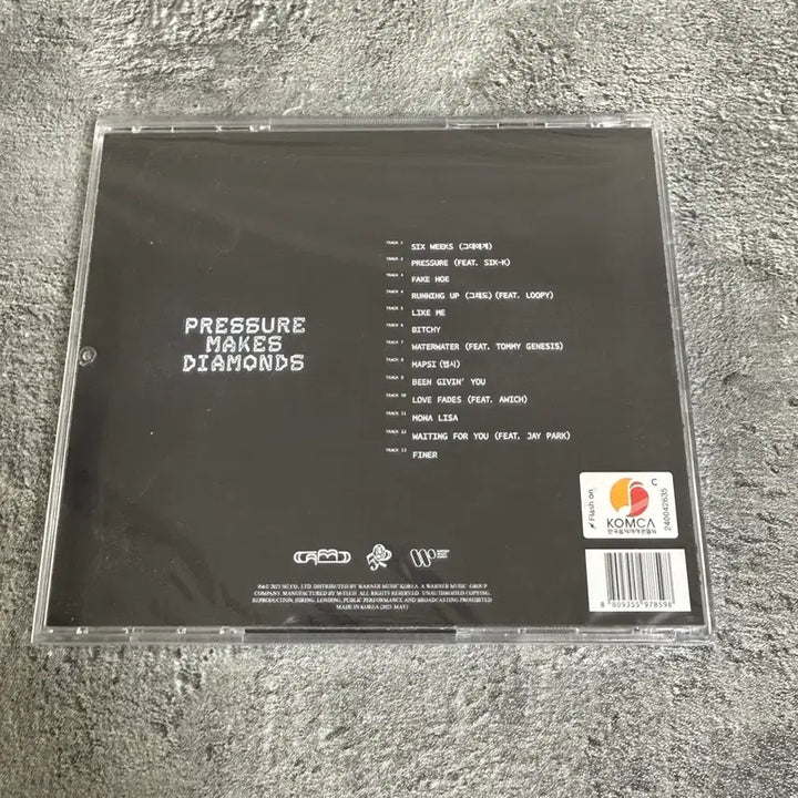 [BUNJANG] Camo Pressure Makes Diamonds CD (Sealed) / 카모 camo - Pressure Makes Diamonds CD 미개봉