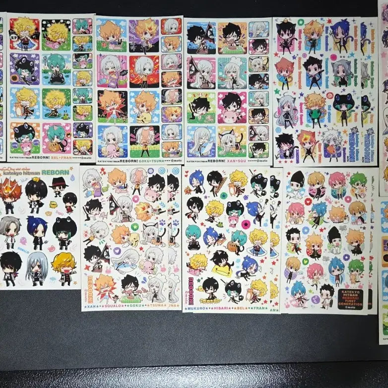 [BUNJANG] Reborn! Hitman Reborn! Anime Sticker Set (27 pcs) / 가정교사 히트맨 리본 가히리 스티커 27장 판매