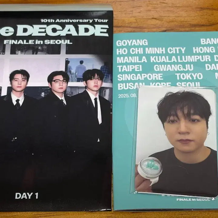 [BUNJANG] DAY6 10th Anniversary Concert Finale Photocard / DAY6 데이식스 10주년 앙콘 첫콘 피날레 포토카드