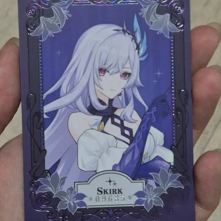 [BUNJANG] Genshin Impact Skirk Shanghai FES Special POB Photocard / (마지막가격) 원신 스커크 fes 상하이 특전 포카