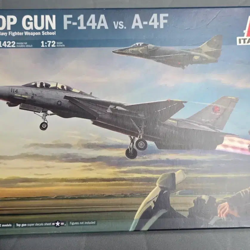 [BUNJANG] Top Gun Fighter Jet Plastic Model Kit &amp; Figure / 택포) [탑건] 전투기 프라모델 및 전투기 피규어