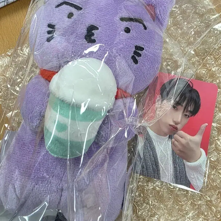 [BUNJANG] ATEEZ SAN "San-deongi" Cupsleeve Set / 에이티즈 산덩이 컵슬리브 (산포카0)