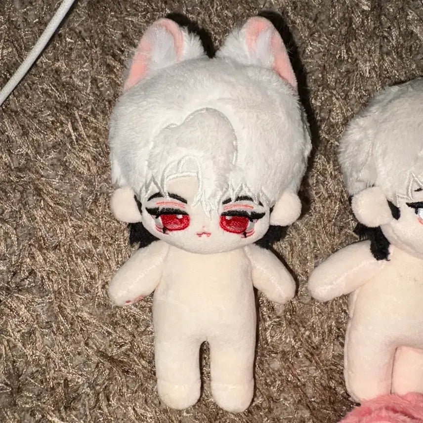 [BUNJANG] PLAVE 10cm Plush Dolls Noah, Bambi, Eunho, Hamin Bundle Set (Used) / 플레이브 10cm 노아 밤비 은호 솜인형 솜깅 4체 일괄(사용감ㅇ)