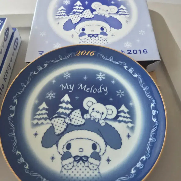 [BUNJANG] My Melody 2016 Commemorative Plate OITA BANK / 마이멜로디 2016년 기념 접시 OITA BANK