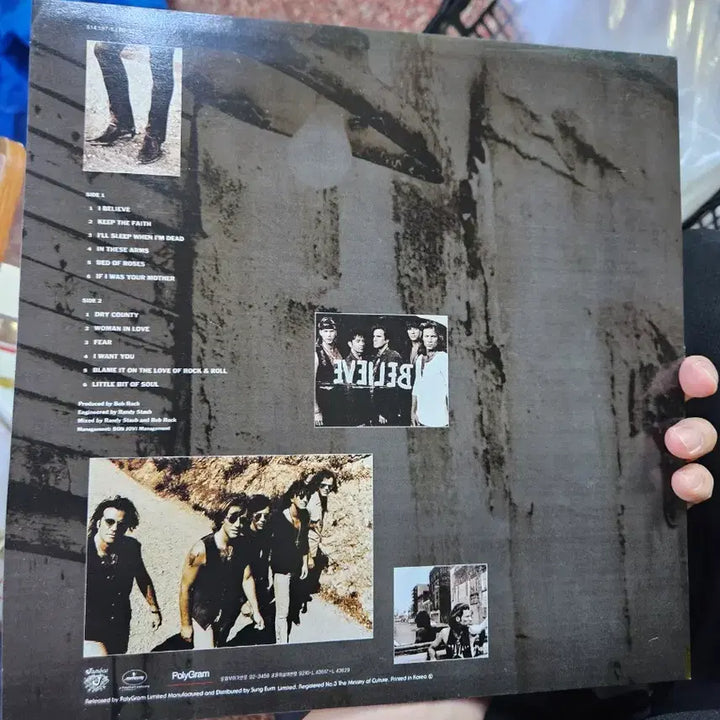 [BUNJANG] Bon Jovi Keep The Faith LP / 본 조비 Keep The Faith LP