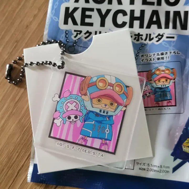 [BUNJANG] One Piece Chopper Acrylic Coaster, Acrylic Keychain, and Block Keychain Bundle Set / 일괄)원피스블럭키링 쵸파키링 원피스아크릴 코스터 쵸파아크릴 원피스굿즈