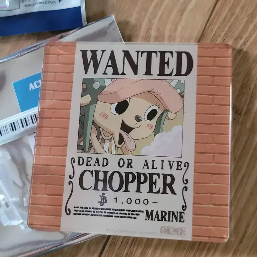 [BUNJANG] One Piece Chopper Acrylic Coaster, Acrylic Keychain, and Block Keychain Bundle Set / 일괄)원피스블럭키링 쵸파키링 원피스아크릴 코스터 쵸파아크릴 원피스굿즈