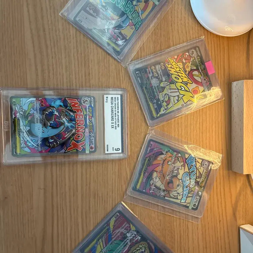 [BUNJANG] Pokemon Card Mega EX Japanese Set (5 Types) Bundle / 포켓몬 카드 메가드림 메가 ex ma 일판 5종 일괄 판매
