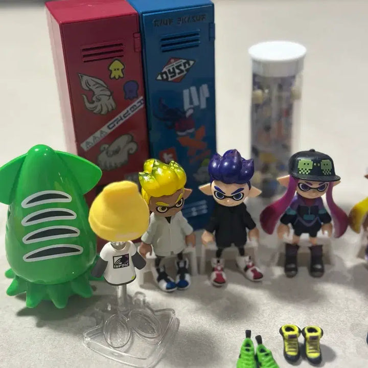 [BUNJANG] Splatoon Gacha + Gear Food Toy Bundle / 스플래툰 가챠 + 기어 식완 일괄