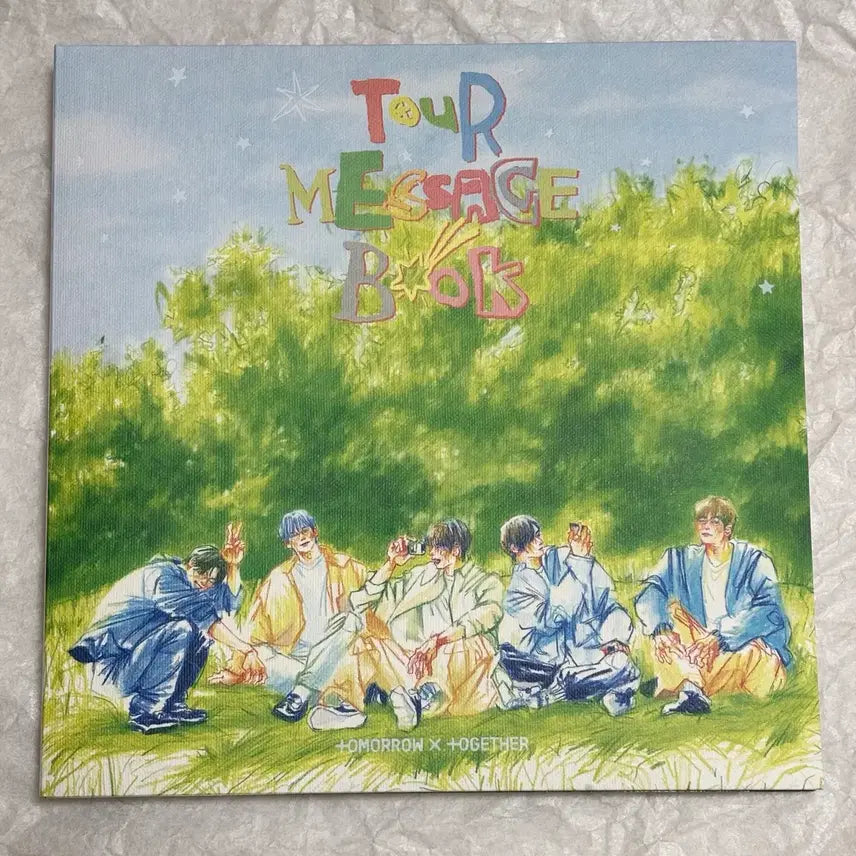 [BUNJANG] TXT Tour Message Book Photocard Bundle Set (Weverse POB Included) / (개봉풀셋) 투바투 투어 메세지북 (위버스 특전 포함)