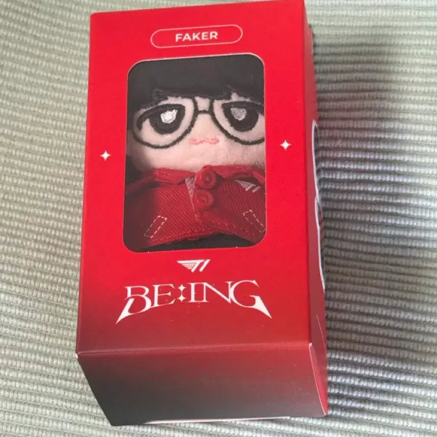 [BUNJANG] T1 Faker 10cm Plush Keychain / T1 페이커 티원 10cm 인형 키링