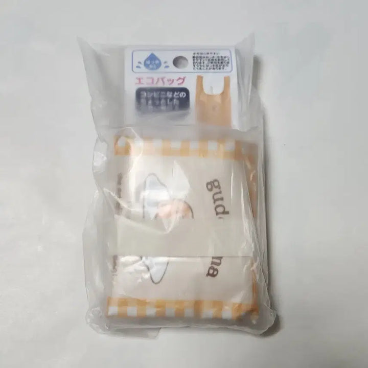 [BUNJANG] Sanrio Gudetama Checkered Eco Bag / 산리오 에코백 체크무늬 장바구니 구데타마