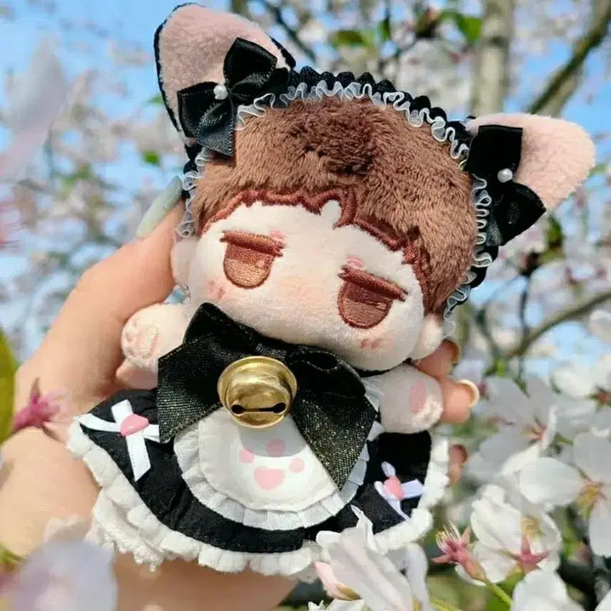 [BUNJANG] 10cm Nyan Maid Plush Clothing / 새상품)10cm 냥메이드 솜인형 인형옷