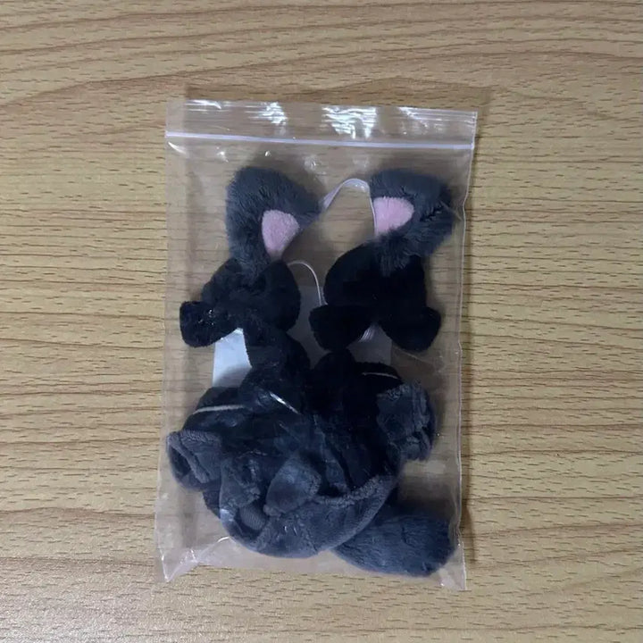 [BUNJANG] Marine Nyan Chic Black 10cm Doll Clothes / 마린냥 시크블랙 10cm 인형옷 솜인형