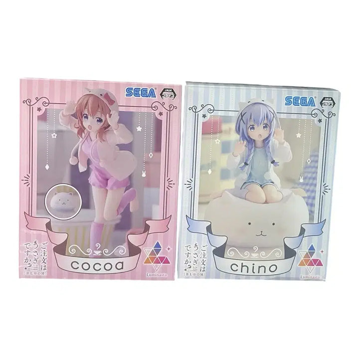 [BUNJANG] Is the Order a Rabbit? Cocoa &amp; Chino 3-Figure Set / 주문은 토끼입니까 코코아 치노 피규어 3종 세트
