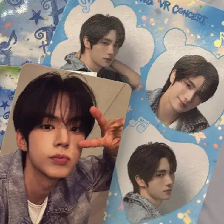 [BUNJANG] TWS Dohoon VR Photocard &amp; Youngjae 4-Cut Photo Set / 투어스 도훈 vr 포카 + 영재 네컷사진