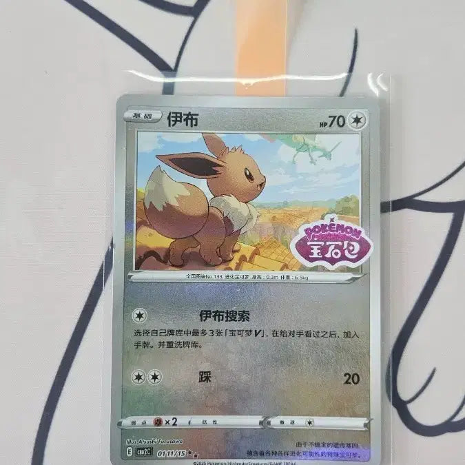 [BUNJANG] Pokemon Card Eevee Promo Reissue / 포켓몬카드 이브이 프로모 중판