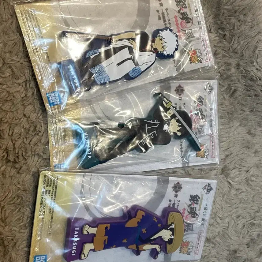 [BUNJANG] Gintama 20th Anniversary Lottery H Prize Gintoki, Hijikata, Shinsuke Figure Set / 은혼 20주년 쿠지 H상 긴토키 히지카타 신스케