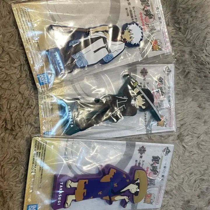 [BUNJANG] Gintama 20th Anniversary Lottery H Prize Gintoki, Hijikata, Shinsuke Figure Set / 은혼 20주년 쿠지 H상 긴토키 히지카타 신스케