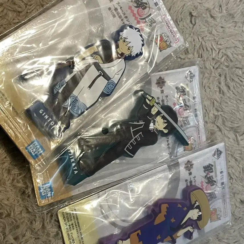 [BUNJANG] Gintama 20th Anniversary Lottery H Prize Gintoki, Hijikata, Shinsuke Figure Set / 은혼 20주년 쿠지 H상 긴토키 히지카타 신스케