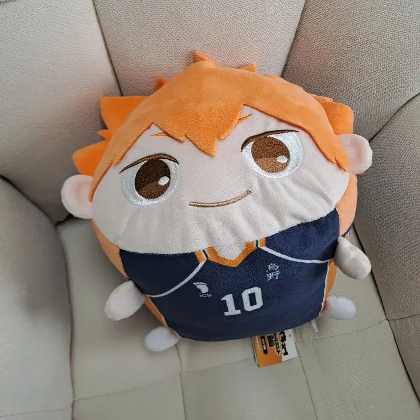 [BUNJANG] Haikyuu!! Shoyo Hinata PoteColo Big Size Plush / 하이큐 히나타 쇼요 포테코로 빅 사이즈 인형