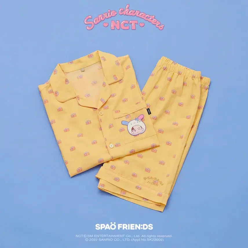 [BUNJANG] NCT Jaemin SPAO x Sanrio Usahana Summer Short Sleeve Pajamas S Photocard Bundle / 재민 스파오 산리오 여름 반팔 잠옷 S 파자마 우사하나 엔시티nct 포카