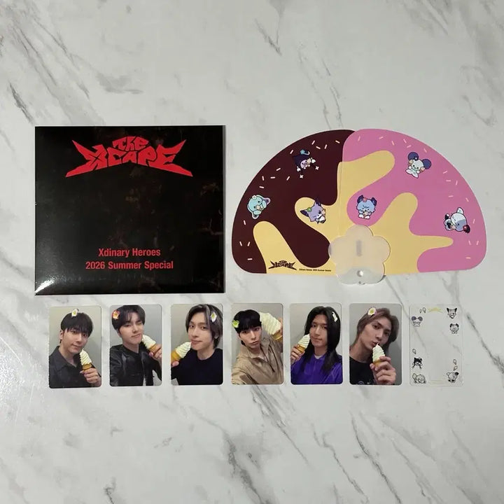 [BUNJANG] Xdinary Heroes Summer Concert X-scape Final Concert Entrance Gift Fan / Xdinary Heroes 엑디즈 썸머콘 엑스케이프 막콘 입장기프트