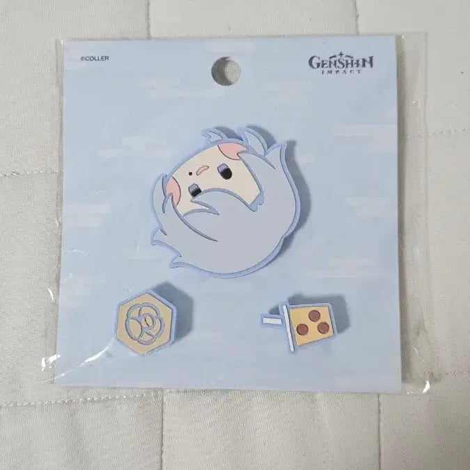 [BUNJANG] Genshin Impact Ayato Kamishato Silicone Sticker Set (Sealed) / (미개봉) 원신 스티콘 세트 카미사토 아야토 ( 실리콘 )