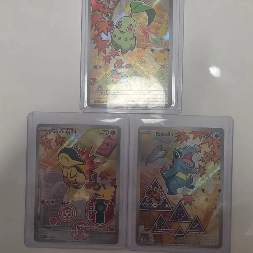 [BUNJANG] Pokemon Card 30th Anniversary 2nd Generation Starter English Promo Card / 포켓몬카드 30주년 스타팅 2세대 카드 팝니다