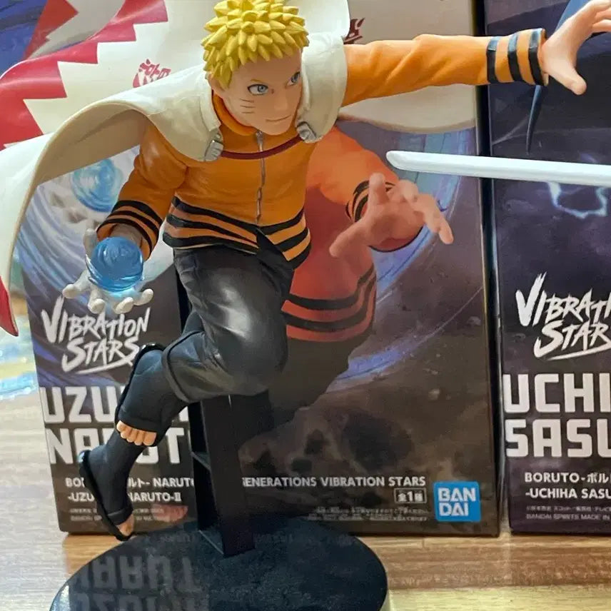 [BUNJANG] Bandai Naruto Uzumaki &amp; Sasuke Uchiha VIBRATION STARS Figure Set / 보루토 우즈마키 나루토 / 우치하 사스케 피규어 세트