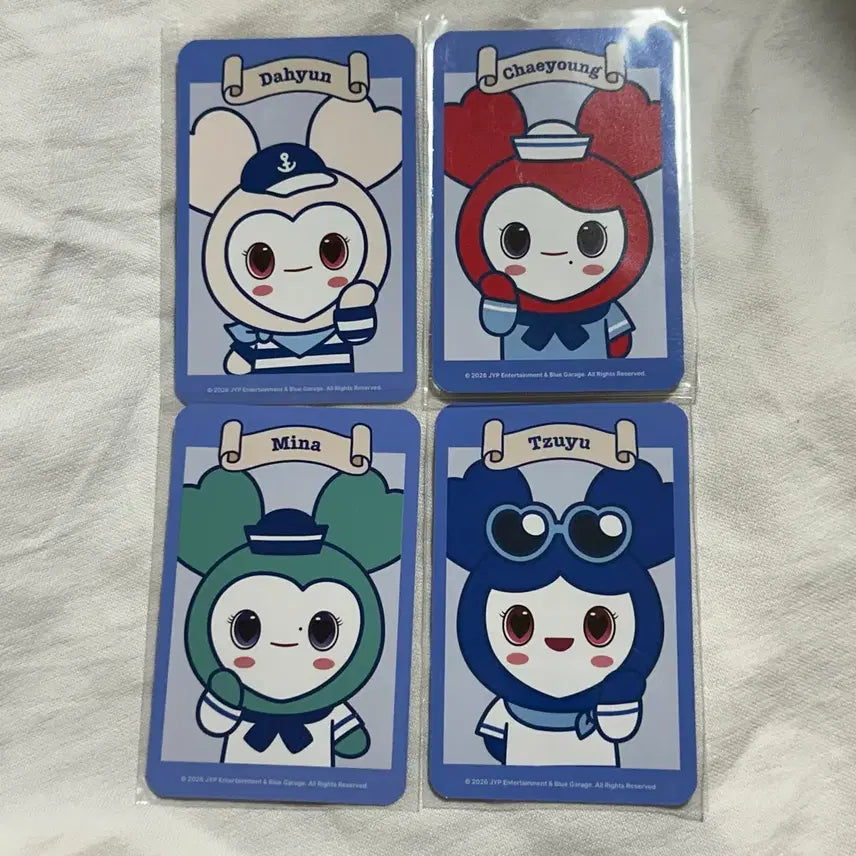 [BUNJANG] Twice Popup Bundle Set Photocard, Fan, Stamp Set / (일괄) 트와이스 팝업 4만원 포카+부채+스탬프판