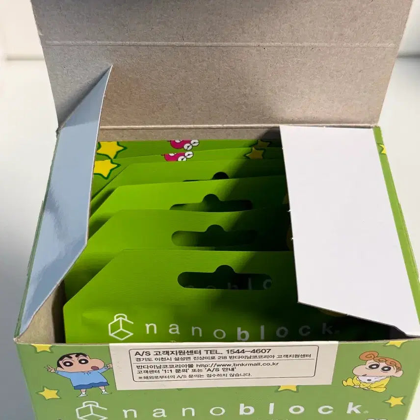 [BUNJANG] Crayon Shin-chan Nanoblock Vol. 2 Bundle Set / 짱구는 못말려 나노블럭 vol.2 6종 일괄 판매