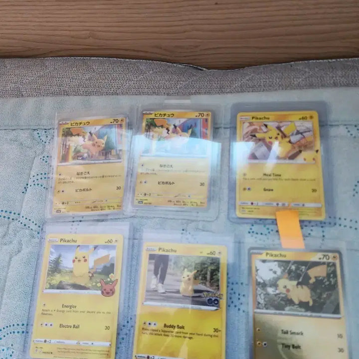 [BUNJANG] Pikachu Set Pokemon Cards / 피캬츄