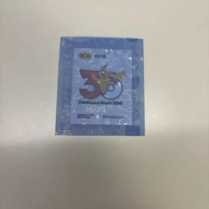 [BUNJANG] Pokemon 30th Anniversary Pikachu Sticker (Sealed) / 30주년 피카츄 띠부띠부씰 미개봉